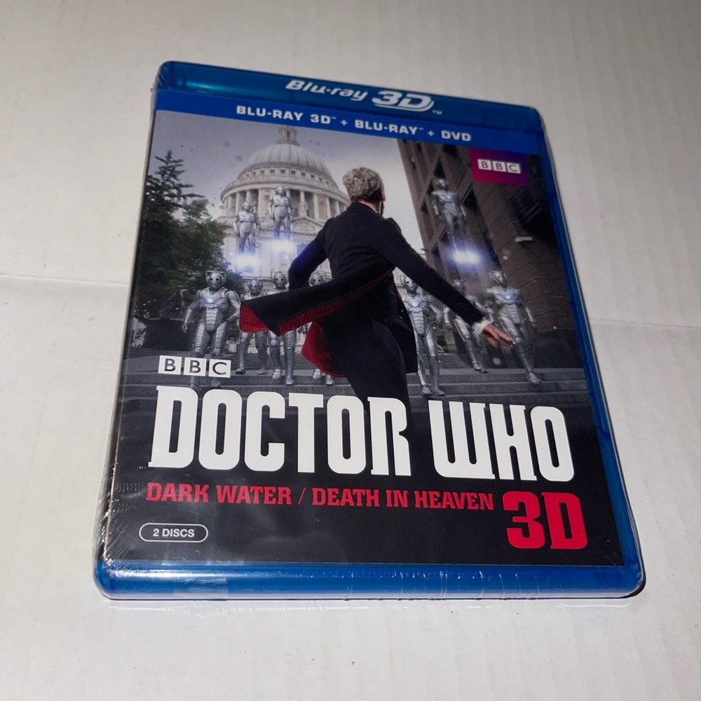 Doctor Who: Dark Water / Death in Heaven 3D Brand New Bluray Dvd 3D Blu-Ray Dvd
